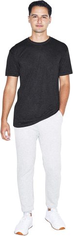 American Apparel Tri-Blend Crewneck Short Sleeve Track T-Shirt， 2-Pack - Image 6